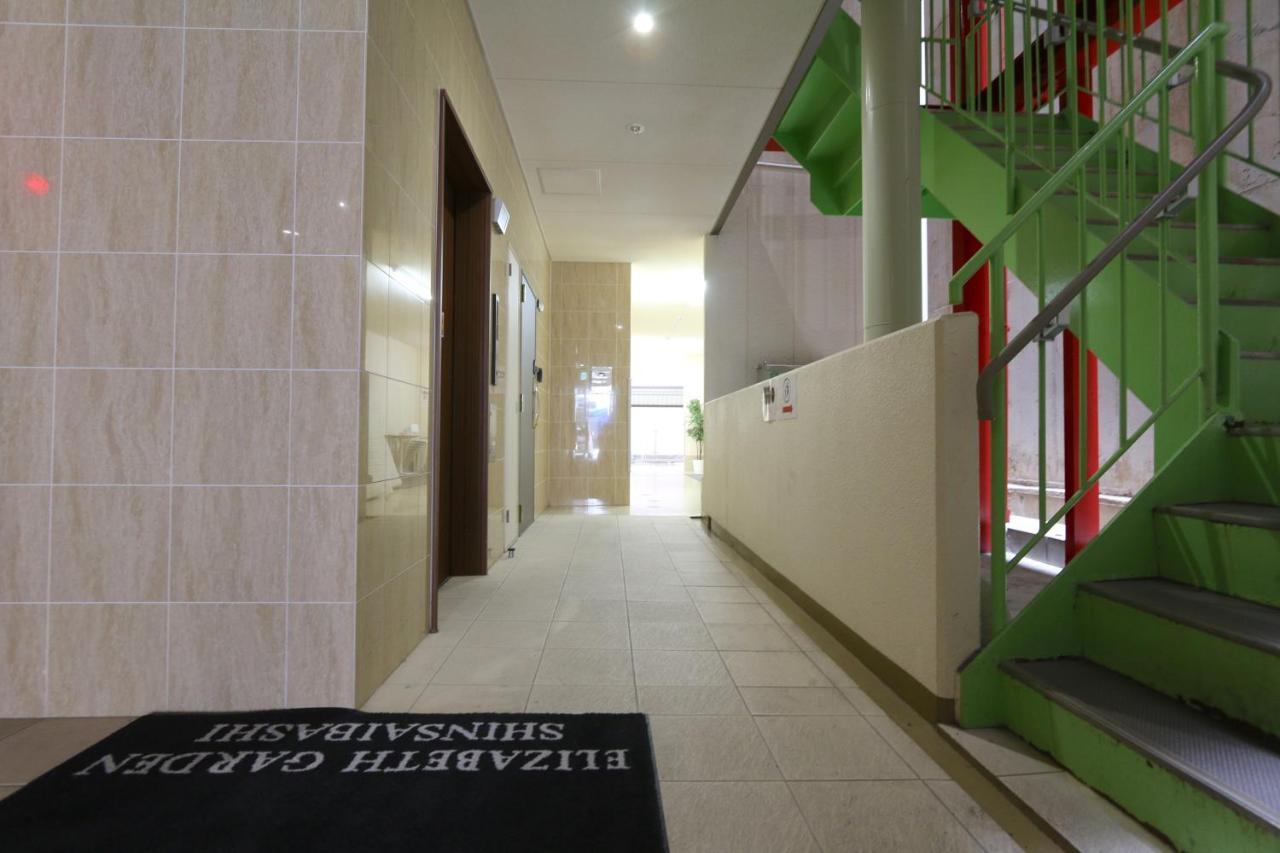 Ferienwohnung Elizabeth Garden Shinsaibashi Ōsaka Exterior foto